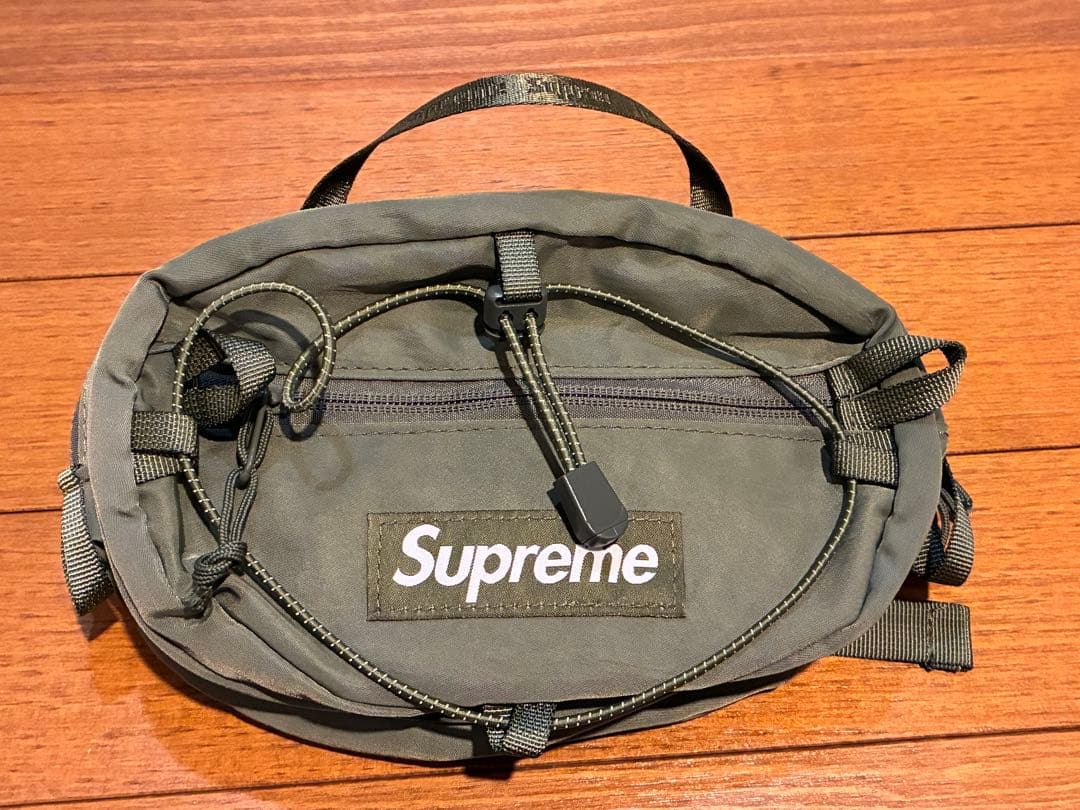 美品❣️Supreme ボディバッグ オリーブ CORDURA製 - メルカリ