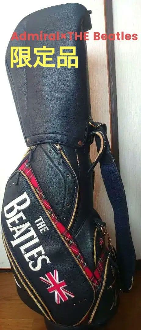 【限定品】Admiral THE BEATLES キャディバッグ ヘッドカバー付 Admiral Golf（アドミラルゴルフ） アドミラル ゴルフ THE BEATLES