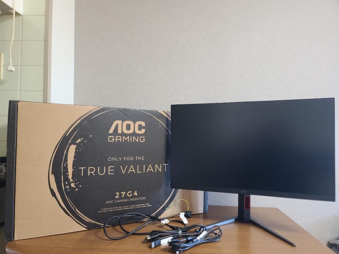 AOC27G4/11ゲーミングモニター 27インチ Amazon.co.jp: AOC ゲーミングモニター 27インチ, 1920×1080@180Hz