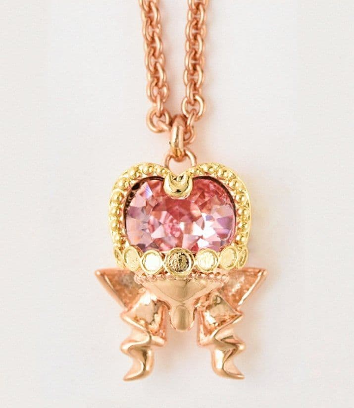 セーラームーン キューポット セレニティ・ハート・キャンディネックレス ピンク