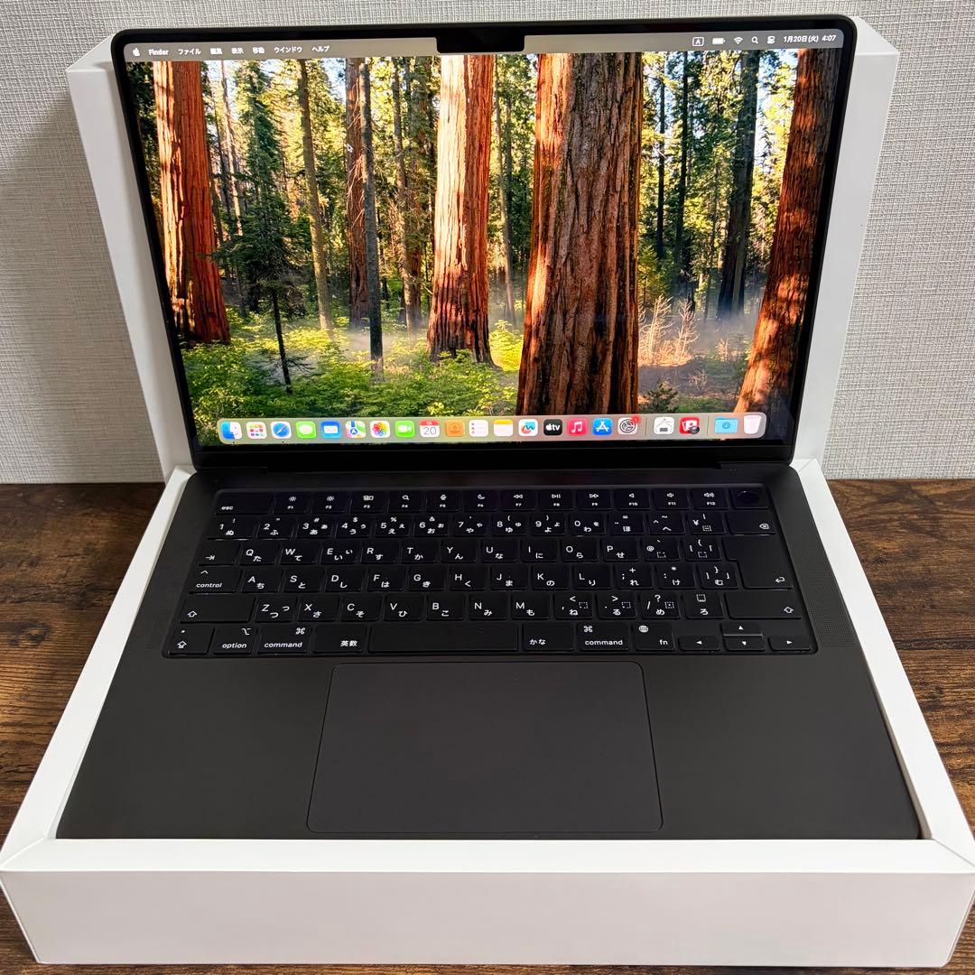 MacBook Pro 14インチM4Pro メモリ24GB SSD1TB Apple MacBook Pro 14.2インチ Liquid Retina XDRディスプレイ Late