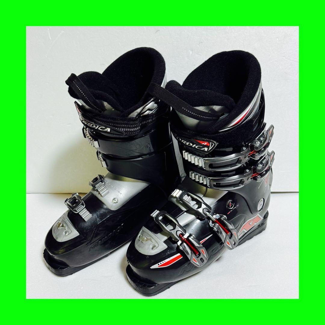 26cm26.5cm スキーブーツNordica 男性 黒/シルバー305mm NORDICA（ノルディカ） メンズ スキーブーツ 23-24 THE CRUISE