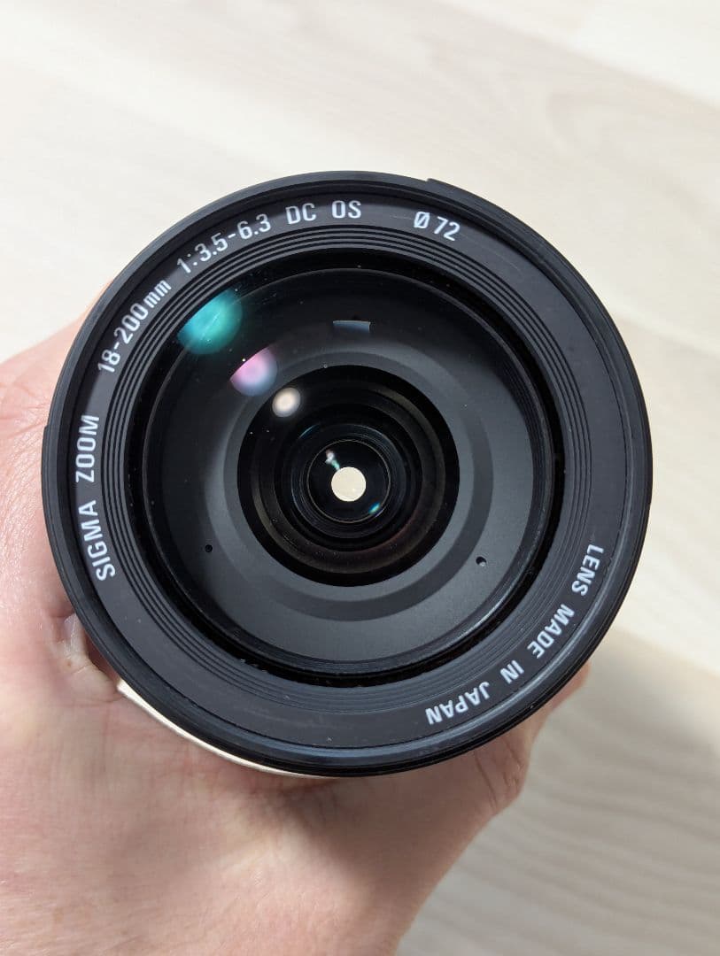 【中古】シグマ 18-200mm F3.5-6.3 DCキヤノン用