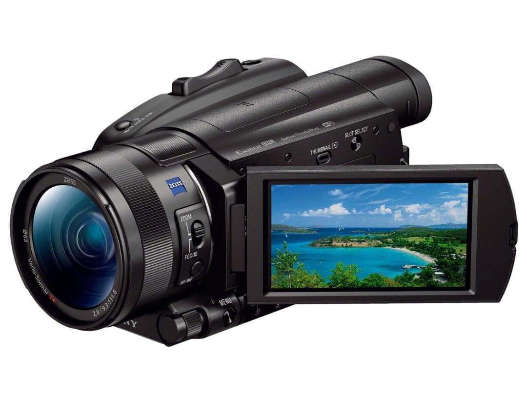 Sony FDR-AX700ビデオカメラ 本体 ブラック Amazon.com : Sony FDRAX700/B FDR-AX700 4K HDR Camcorder, Black