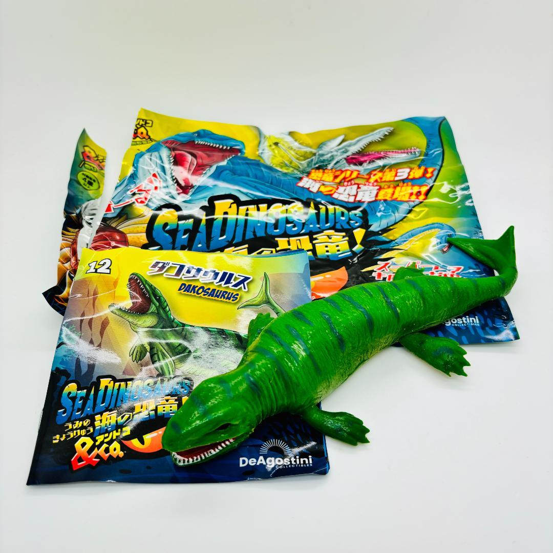 デアゴスティーニ 海の恐竜＆co 恐竜アンドコー ダコサウルス - メルカリ