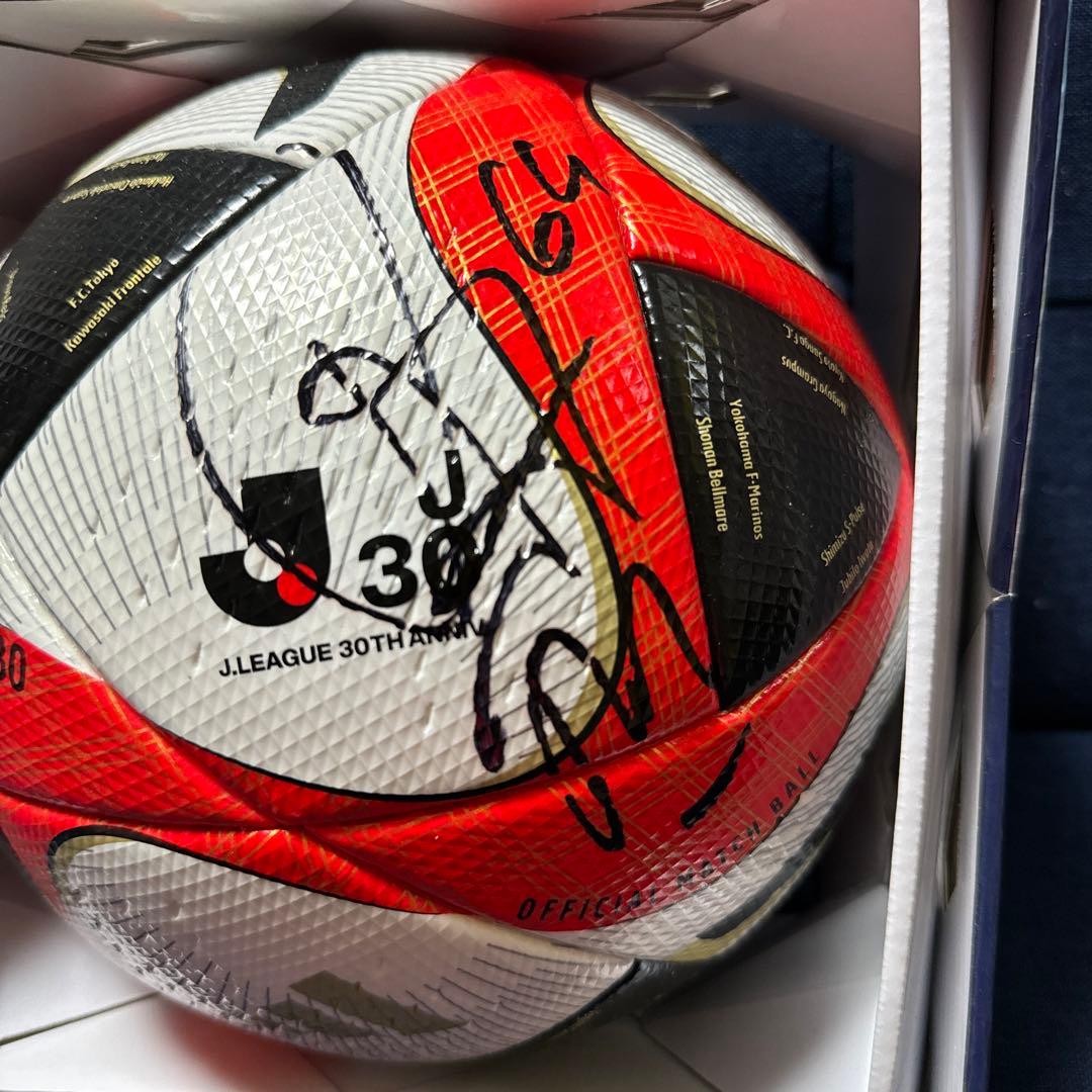 フアン・マタ選手サイン入り】コトホギ30Jリーグ公式球 ヴィッセル神戸