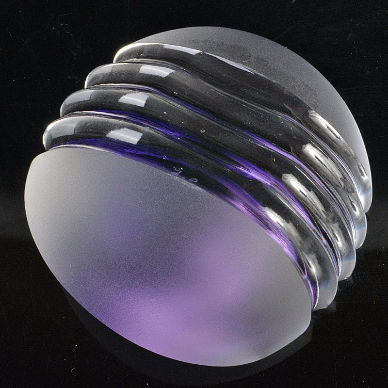 ガラス工芸 日本工芸会員 大槻洋介作 置物 V R6828の通販はau PAY