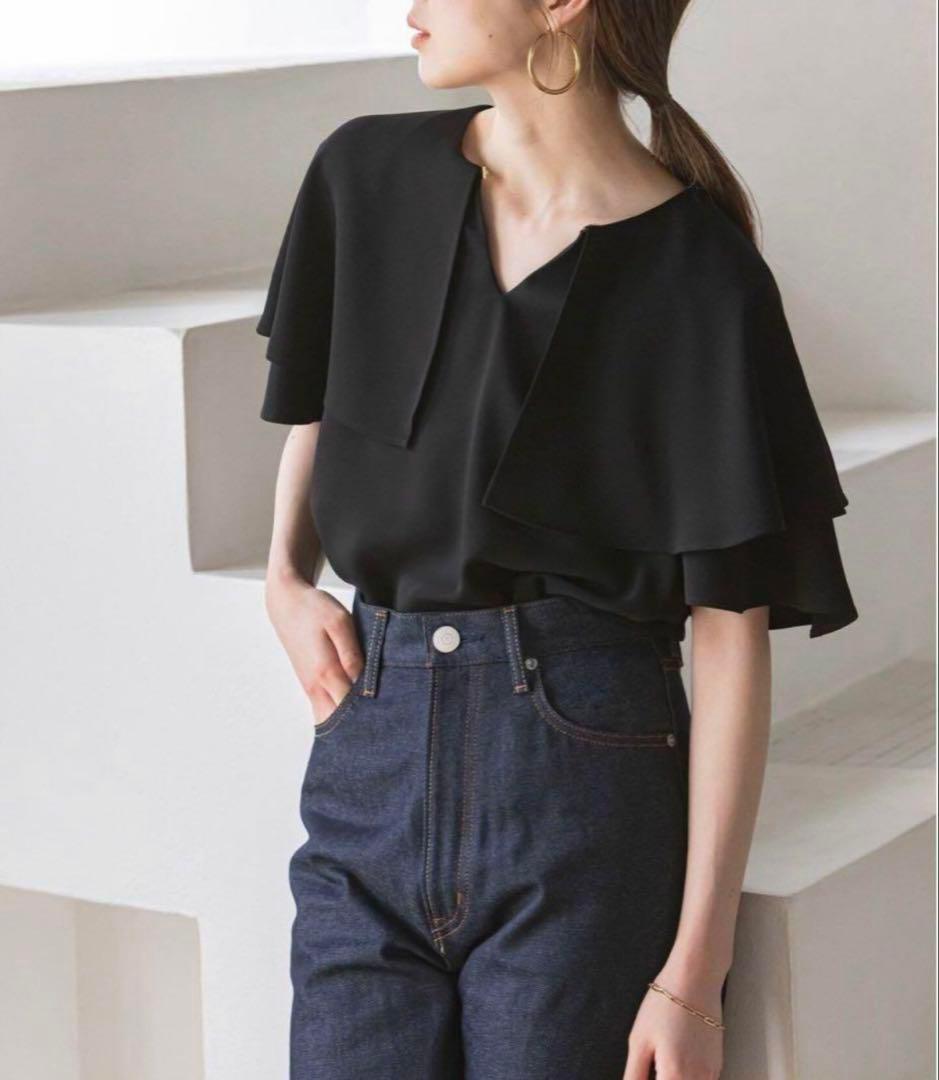 NOBLE ケープフリルブラウス Noble（ノーブル）の「○《追加》ケープフリルブラウス 2（シャツ