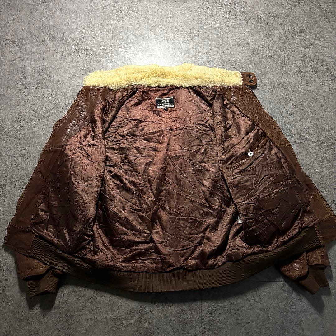 90s vintage】フライトジャケット XL G1 レザージャケット 本革 - メルカリ