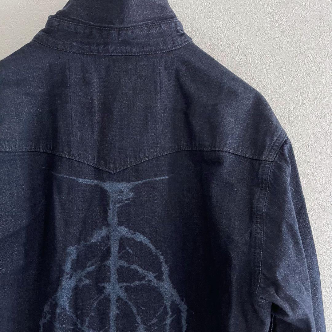 ELDEN RING デニム シャツ Mサイズ エルデンリング 宮崎英高