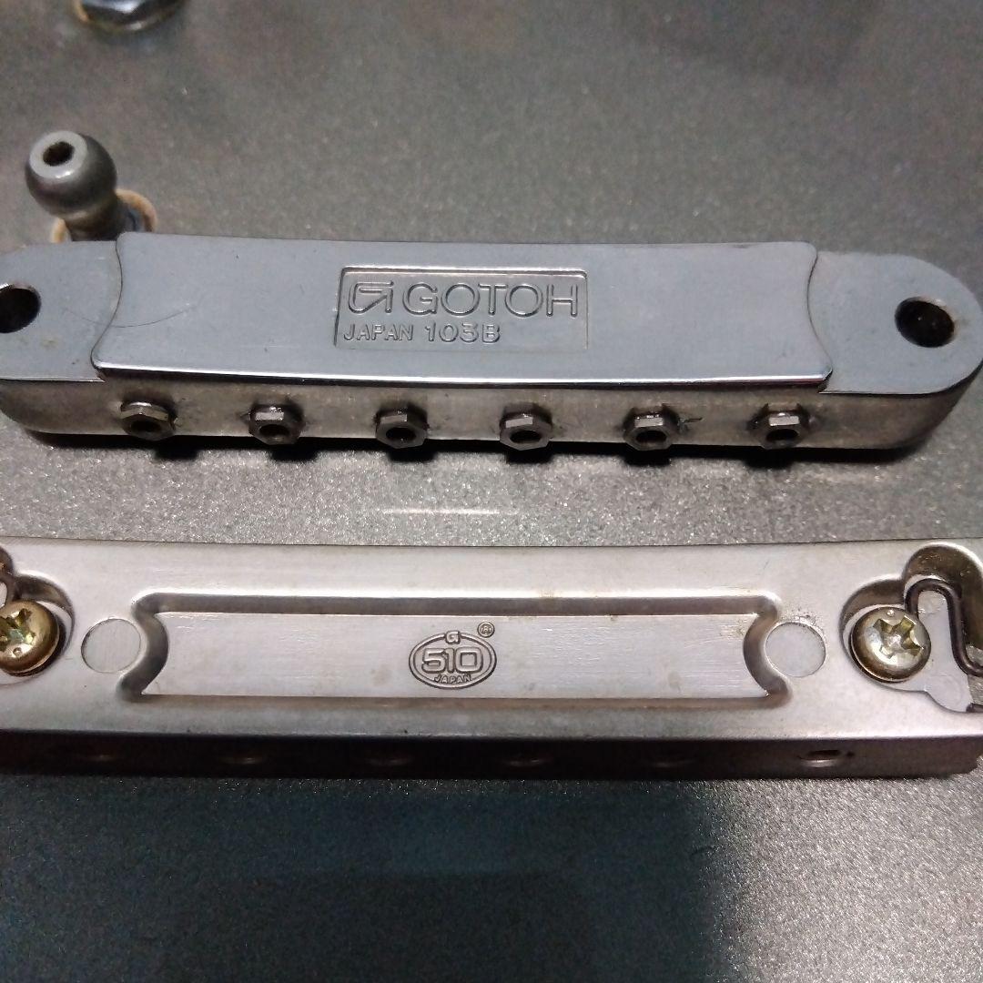 レスポールタイプ！メタリックシルバーBurny…