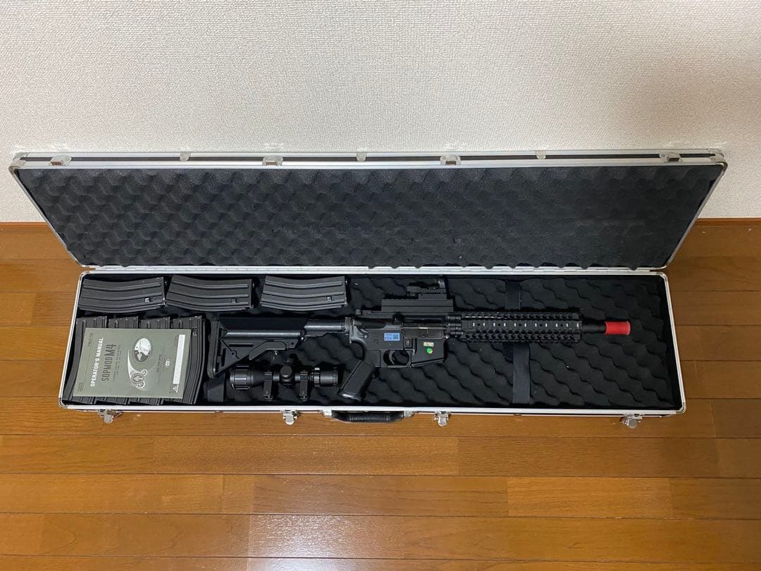 ライ.j　【ジャンク品】東京マルイ レシーライフル次世代電動ガンフルセット 東京マルイ・次世代電動ガン レシーライフル ブラック Navy SEALs