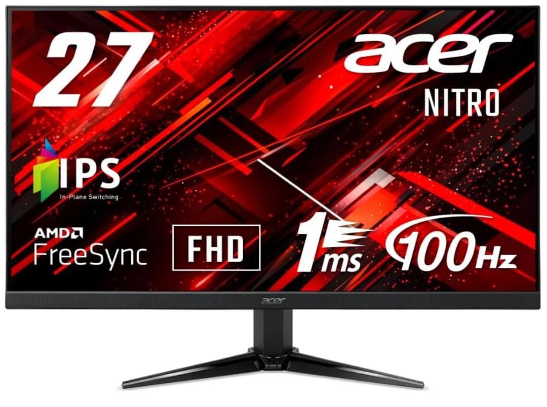 【新品未開封】Acer ゲーミングモニター QG271Ebmiix 27インチ Amazon.co.jp: 日本エイサー 【Amazon.co.jp限定】Acer ゲーミング