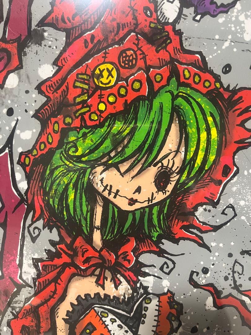 カゲマルデザイン アンデッド赤ずきんちゃん B2アートポスター - メルカリ