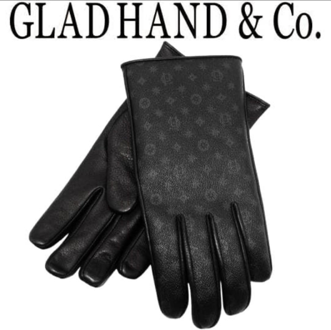 未使用 GLADHAND モノグラム レザーグローブ ブラックL 箱付き 楽天市場】【GLAD HAND/グラッドハンド】×【HTC/エイチティーシー