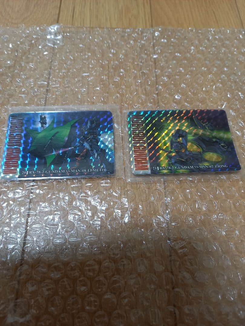【激レア】機動戦士ガンダム　バンプレカード　名シーンキラカード2枚セット　当時品 ヨドバシ.com - プレックス PLEX 機動戦士ガンダムSEED 名シーン