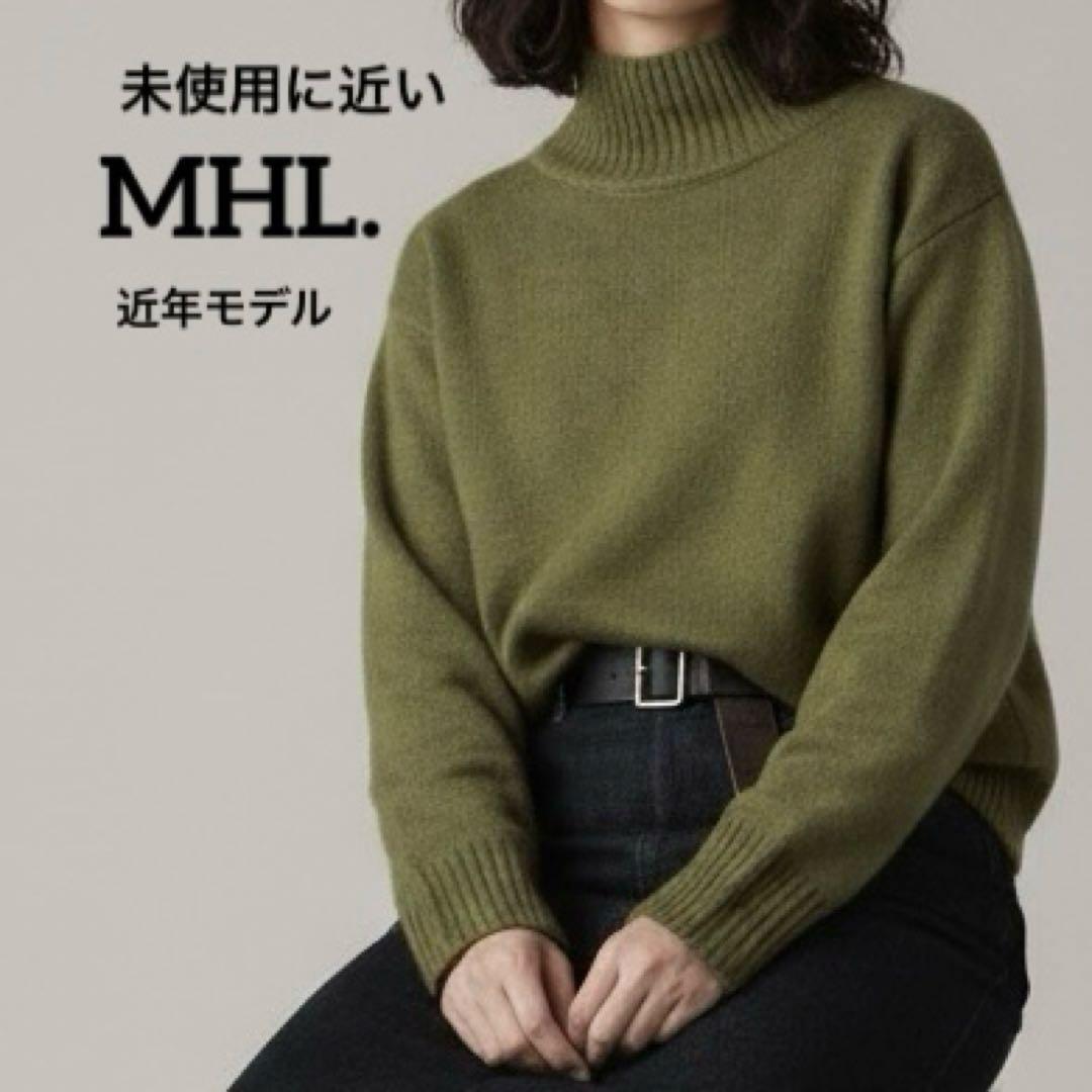 未使用に近い 近年モデル MHL. マーガレットハウエル ニットセーター Ｍ MARGARET HOWELL（マーガレットハウエル） ニット セーター WOOL