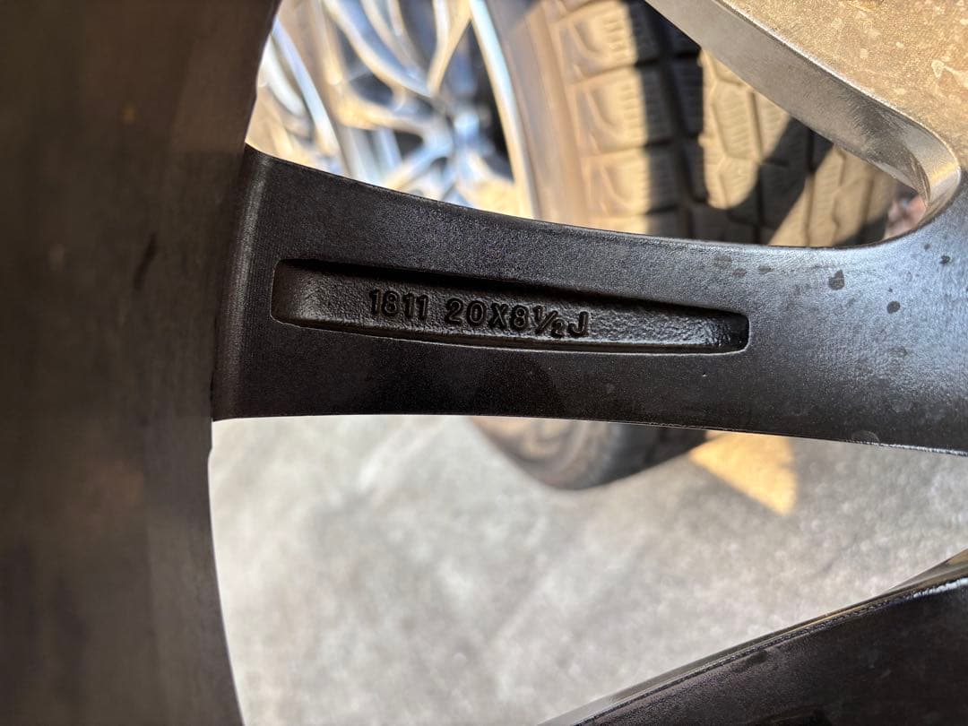 レクサスNX RX対応 スタッドレスホイールセット 235/55R20たのめる便