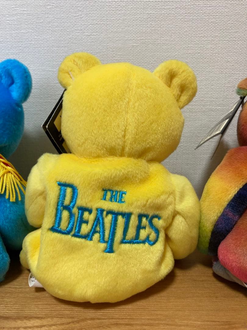 ビートルズ　テディベア　プロモ付き5体セット　 Beanie Bears