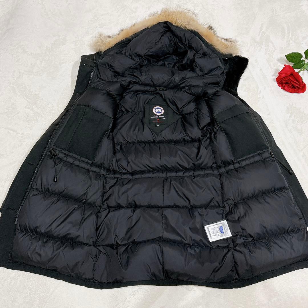 カナダグース ダウンコート ブロンテパーカー レディース ブラック 黒