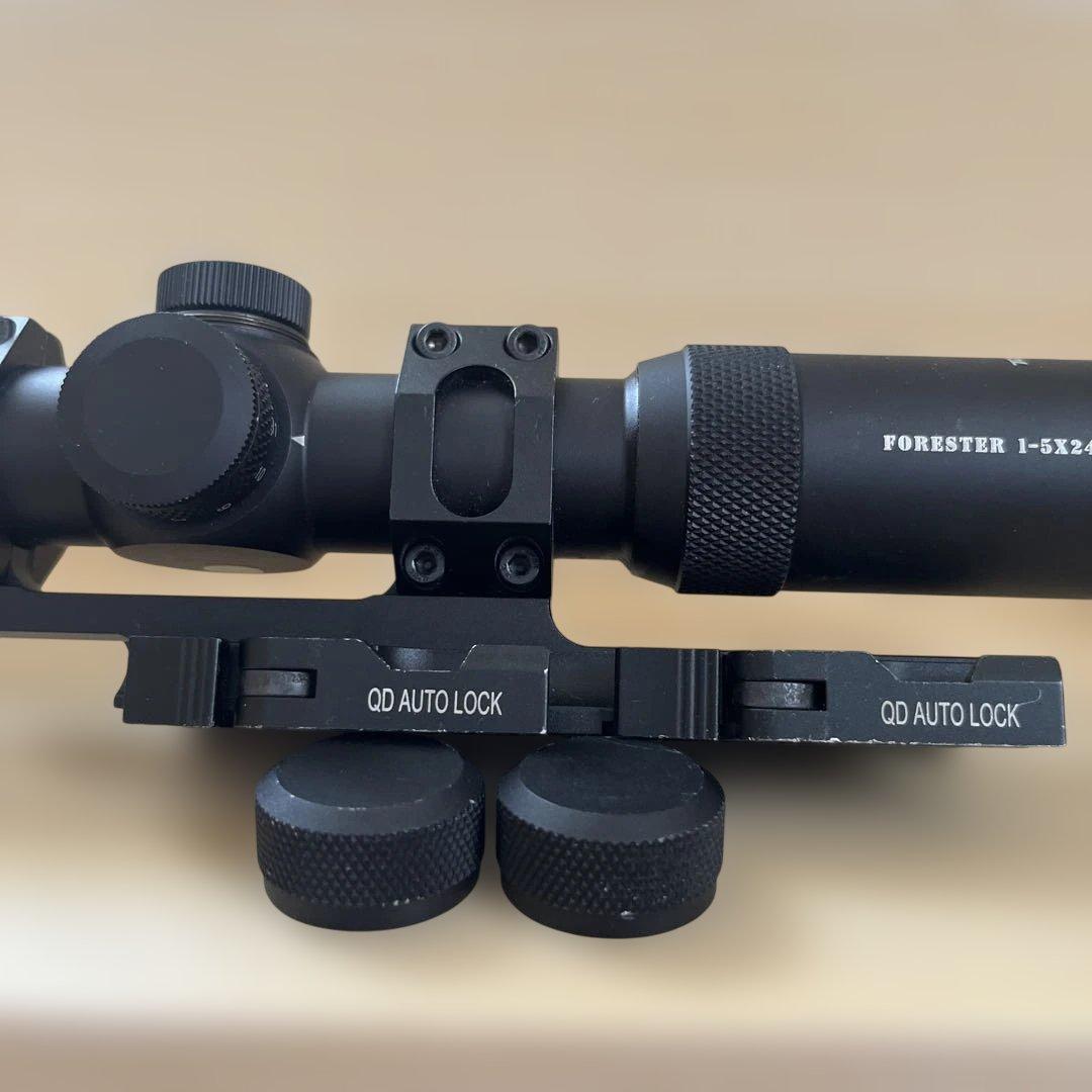 vector optics forester 1-5×24 スコープ　マウント付