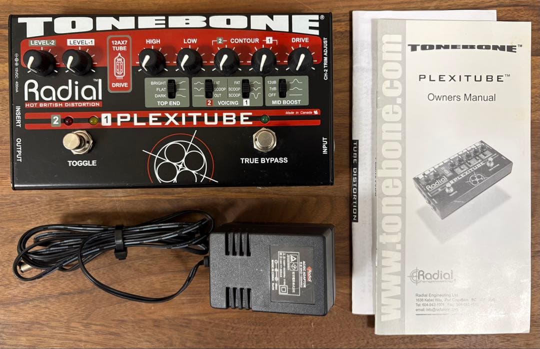 ギター Radial / TONEBONE Plexitube Radial Tonebone Plexitube - エフェクター専門店【EffectorShop.com】