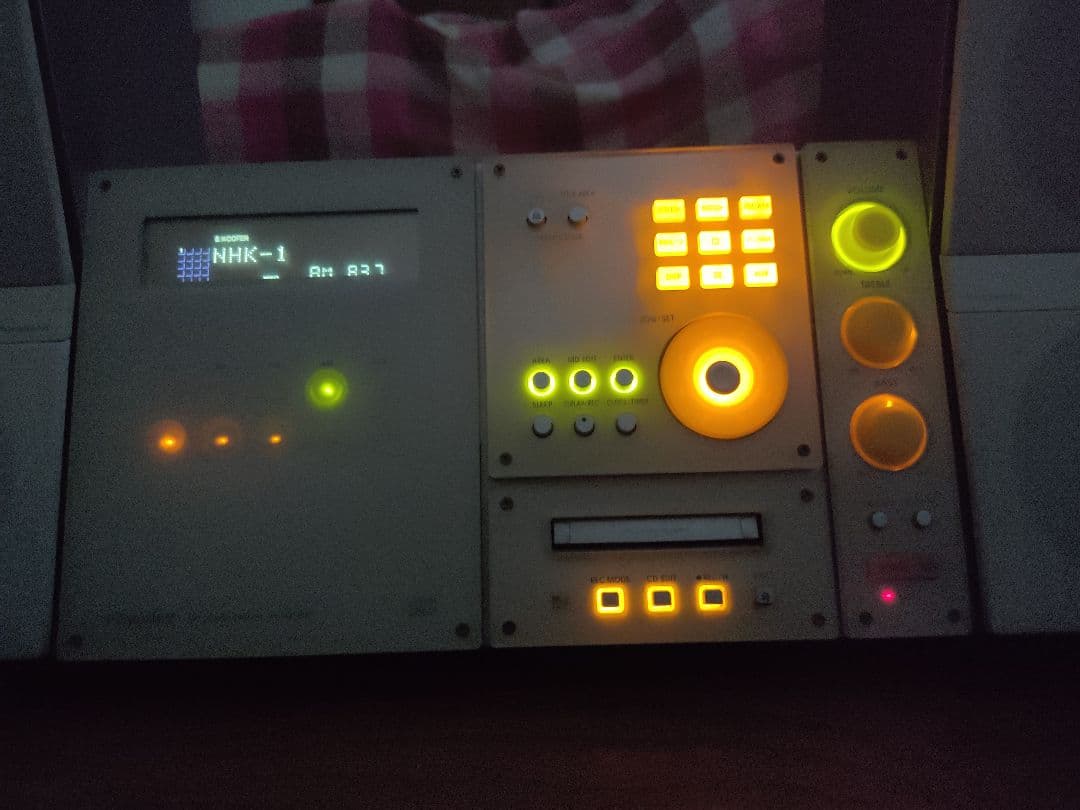 希少！MD再生 パナソニック SC-PM50MD CD／MDコンポ - メルカリ