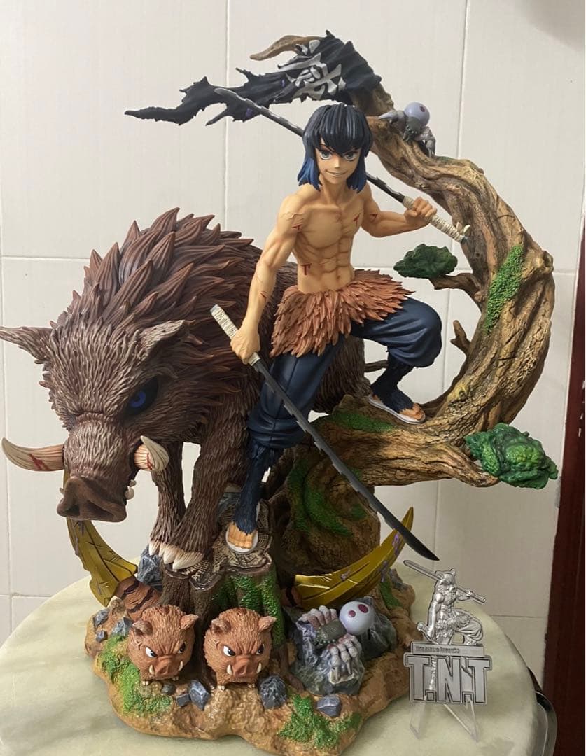 鬼滅の刃 フィギュア ガレージキット 嘴平伊之助 - メルカリ