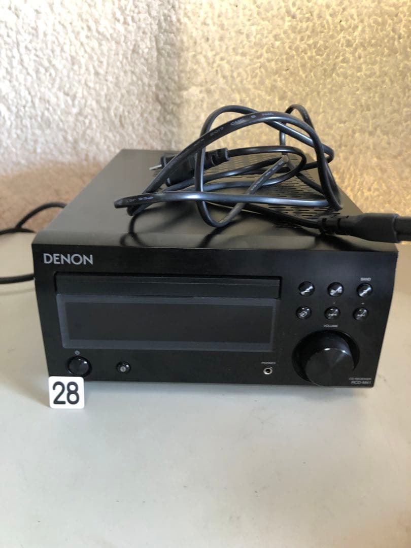Denon デノン RCD-M41 CDレシーバー ブラック CDレシーバー ブラック RCD-M41K [Bluetooth対応 /ワイドFM対応] Denon