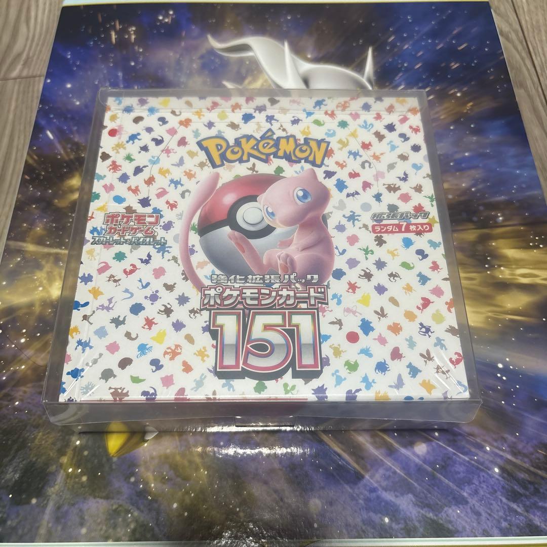 ポケモンカード151 box シュリンク付き ポケモンカードゲーム ポケモンカード151 BOX シュリンク付き 新品 未