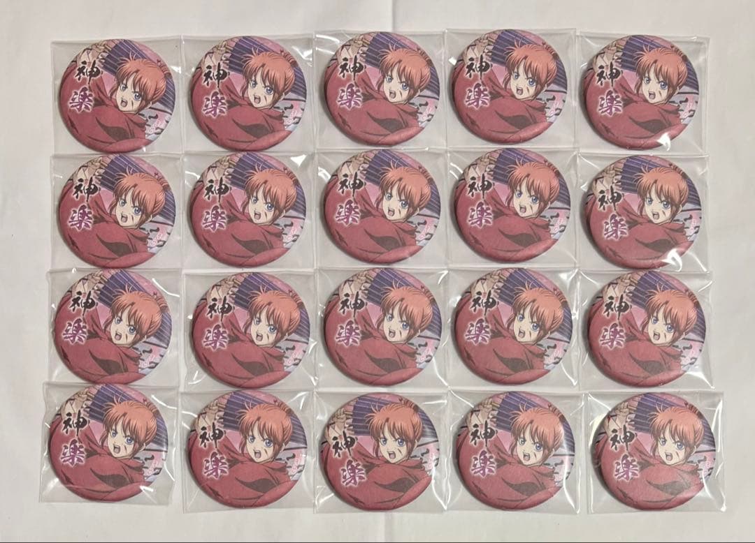 銀魂 吉原大炎上 缶バッジ 神楽 グッズ-バッチ】『新劇場版 銀魂 -吉原大炎上-』 六角形缶バッジ(ちぽ