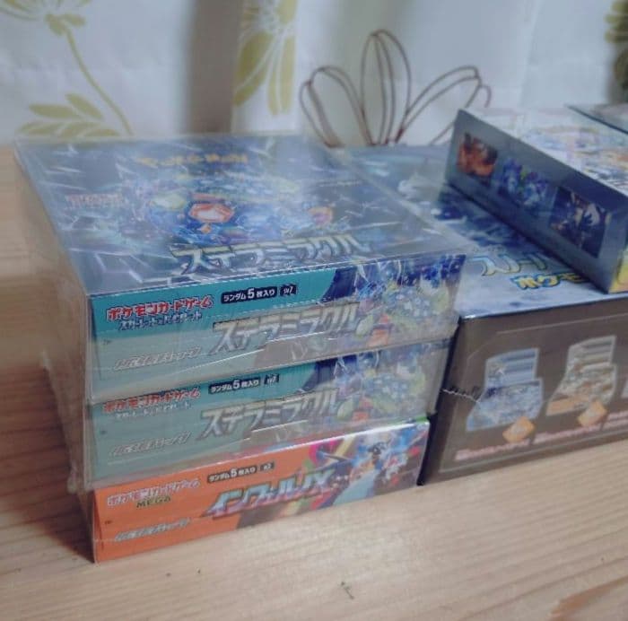 ポケモンカード　ボックス 未開封　シュリンク付　まとめ売り 6box