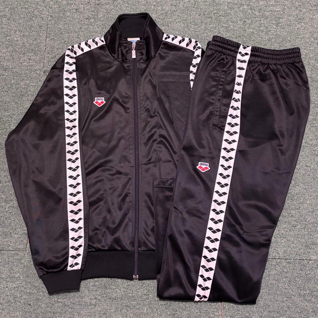 arena アリーナ　チームライン　セットアップジャージ　上下　水泳　Mサイズ 楽天市場】アリーナ ジャージ 上下 メンズ クロスジャージ 水泳