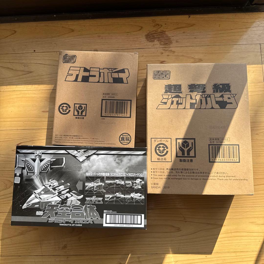 スーパーミニプラ SMP 鳥人戦隊ジェットマン 3種セット 鳥人戦隊ジェットマン』スーパー戦隊シリーズ初の3号ロボ・テトラ