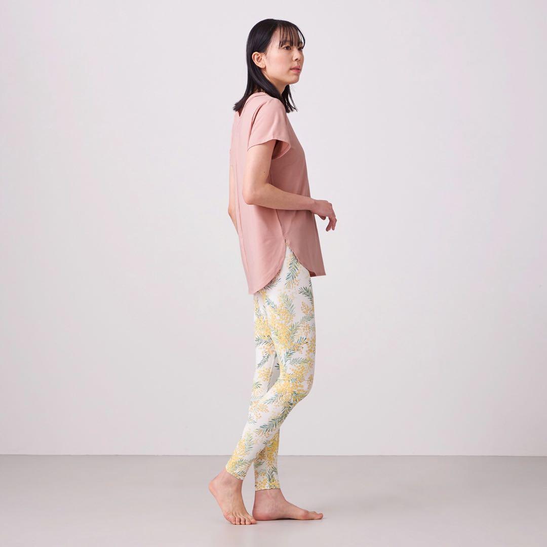 chacott ミモザプリントレギンス チャコット 人気