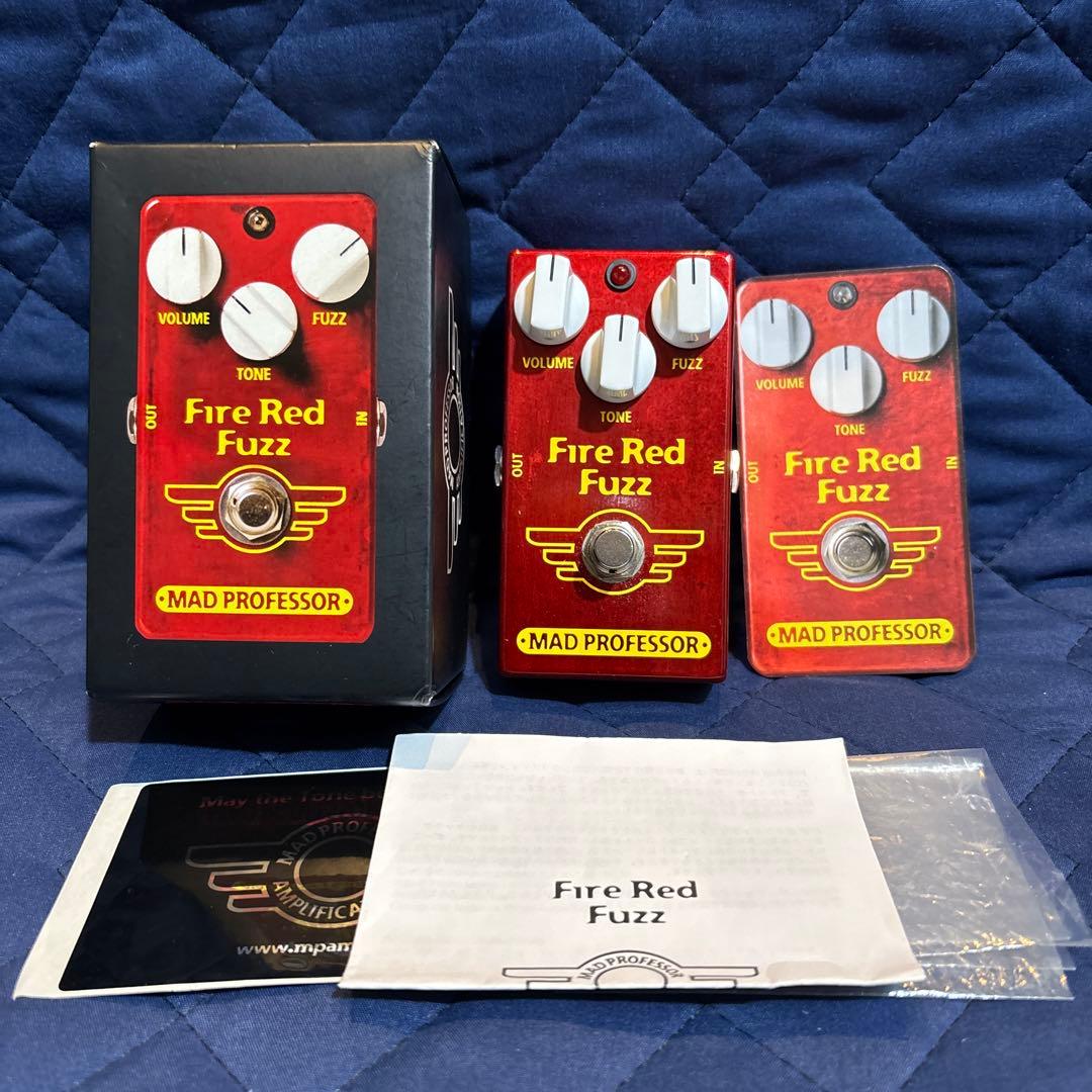 mad professor fire red fuzz 超美品　muff系