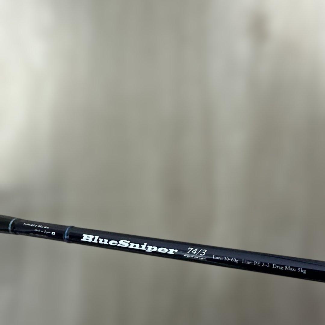 【未使用品】Blue Sniper 74/3 RGD YAMAGA Blanks 25 Blue Sniper Boat 74/3 RGD-MODE Spinning Rod | eBay