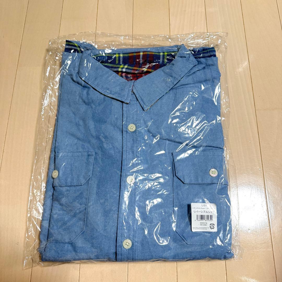 【新品未使用】LiSA リバーシブルチェックシャツ