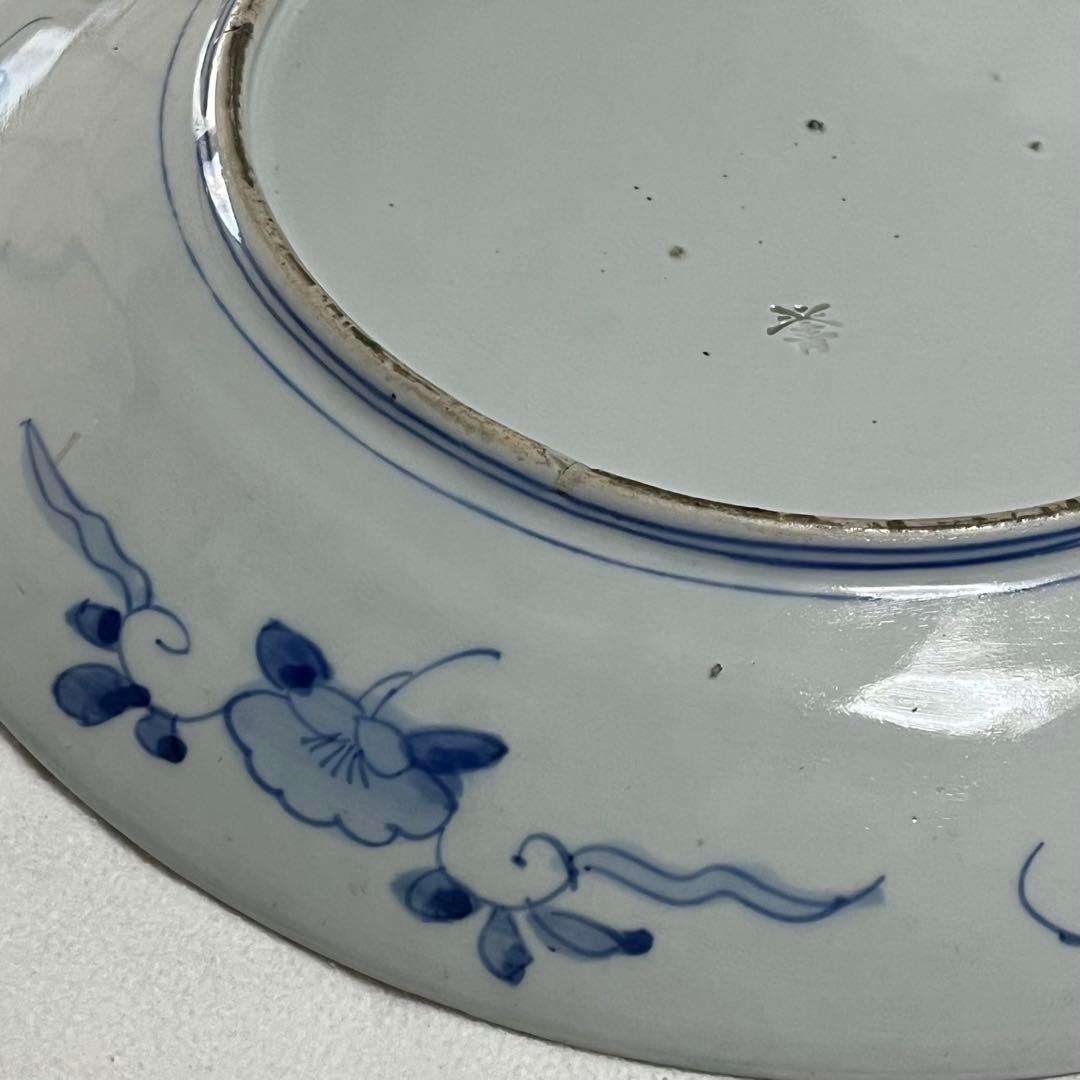 悲劇の精磁会社/大皿/明治伊万里/有田焼/￼径36cm