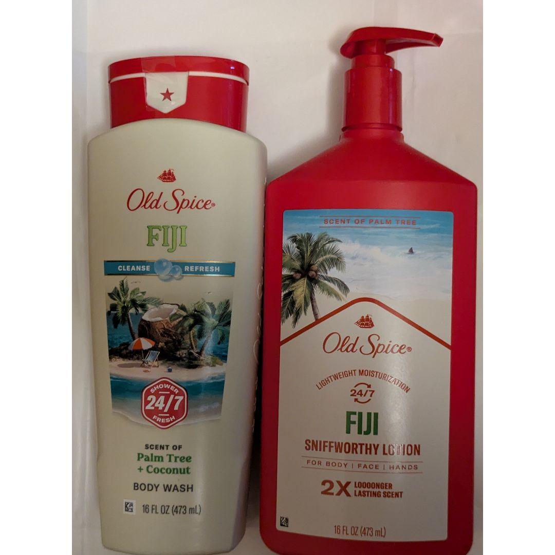 Jasmin様オールドスパイス　フィジー　ボディソープ　ボディローション他 Old Spice（オールドスパイス） Hand and Body Lotion Fiji 473mL
