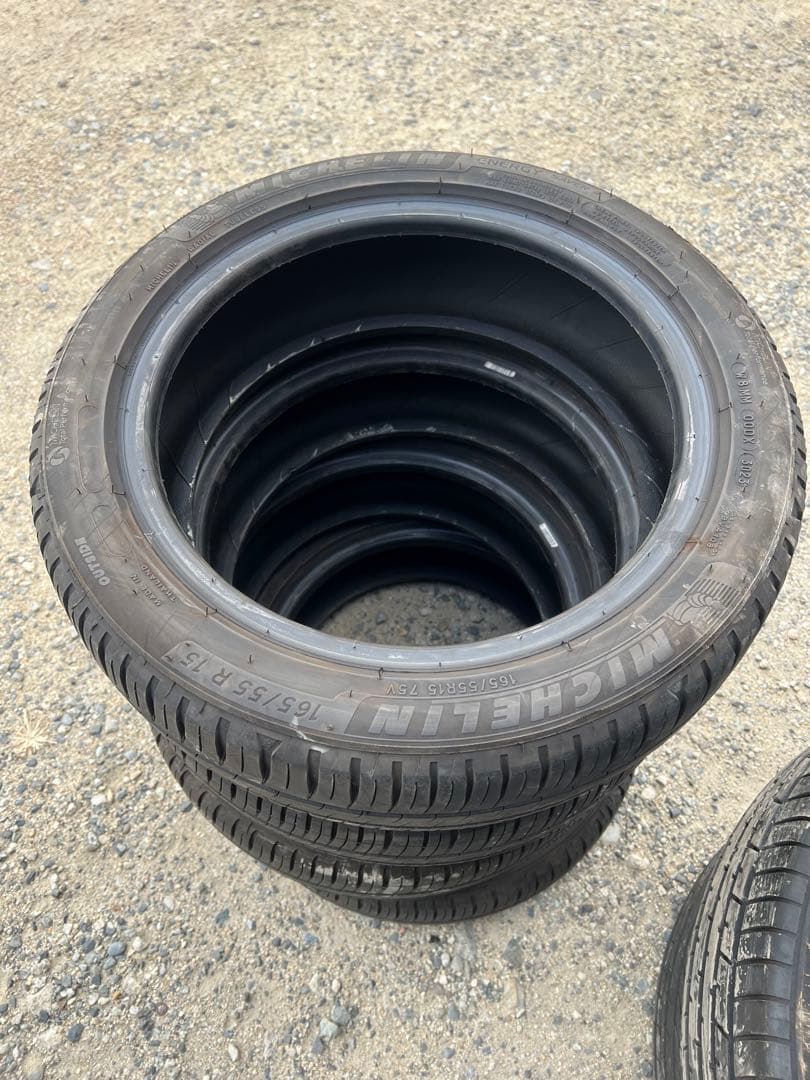 高級　2023年製　165/55R15 4本　Nボックス　Nワゴン　スペーシア NBOX カスタム 新品 夏タイヤ 4本 165/55R15 75V ROADSTONE EUROVIS