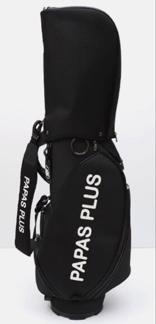 PAPAS PLUS ゴルフバッグ ブラック PAPAS PLUS ゴルフバッグ ブラック - メルカリ