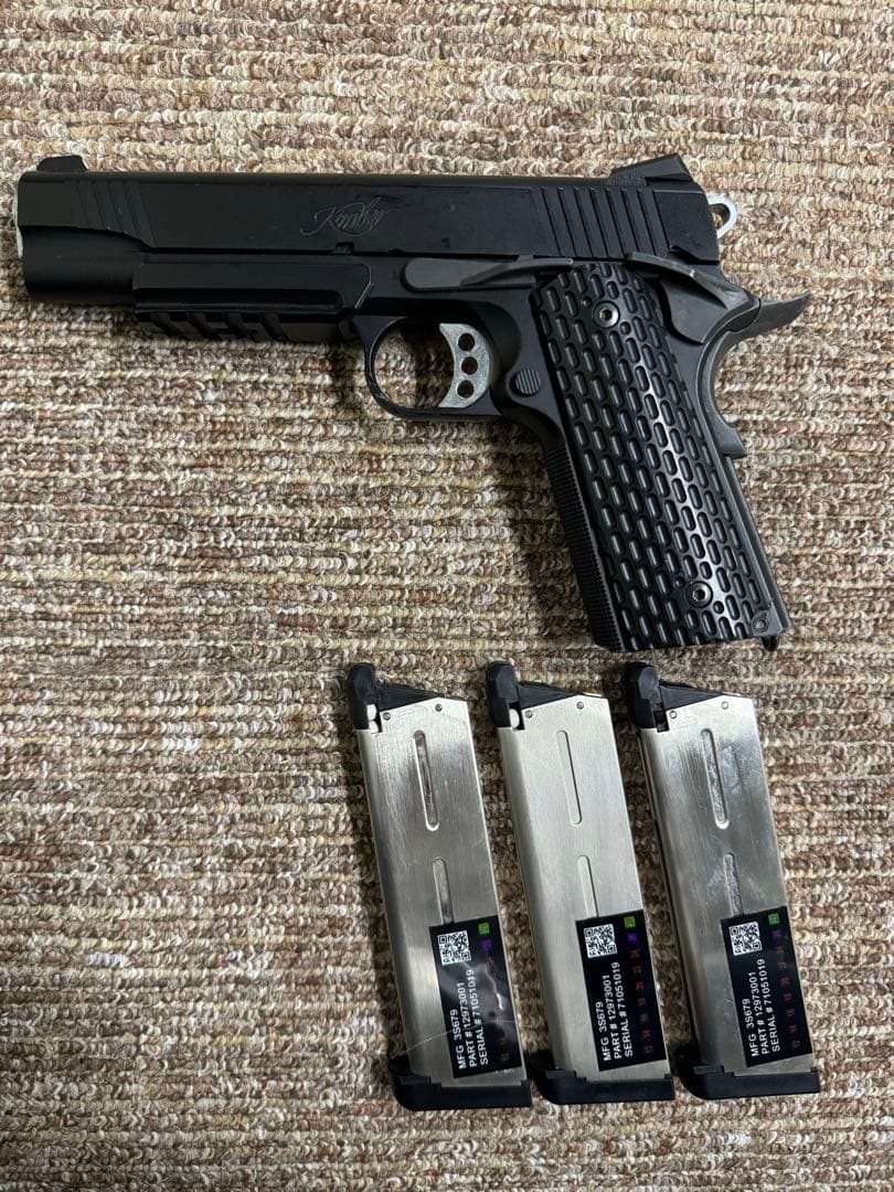 キンバーウォーリア WA ガスガン ウォーリアーカスタム／ジョン・ウィックモデル エアガン