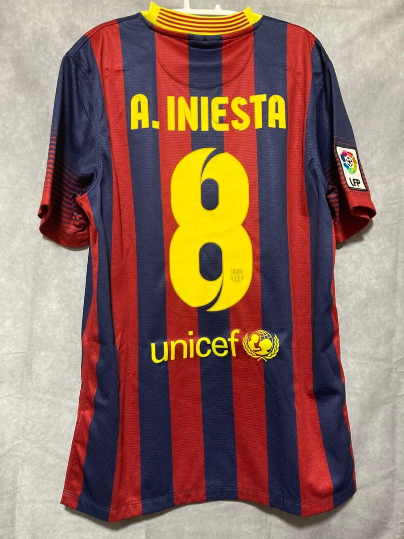 正規品】イニエスタバルセロナ12/13 ホームレプリカ