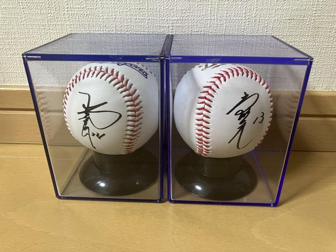 中日ドラゴンズ 岩瀬仁紀 山本昌 千試合登板記念 引退記念 サイン