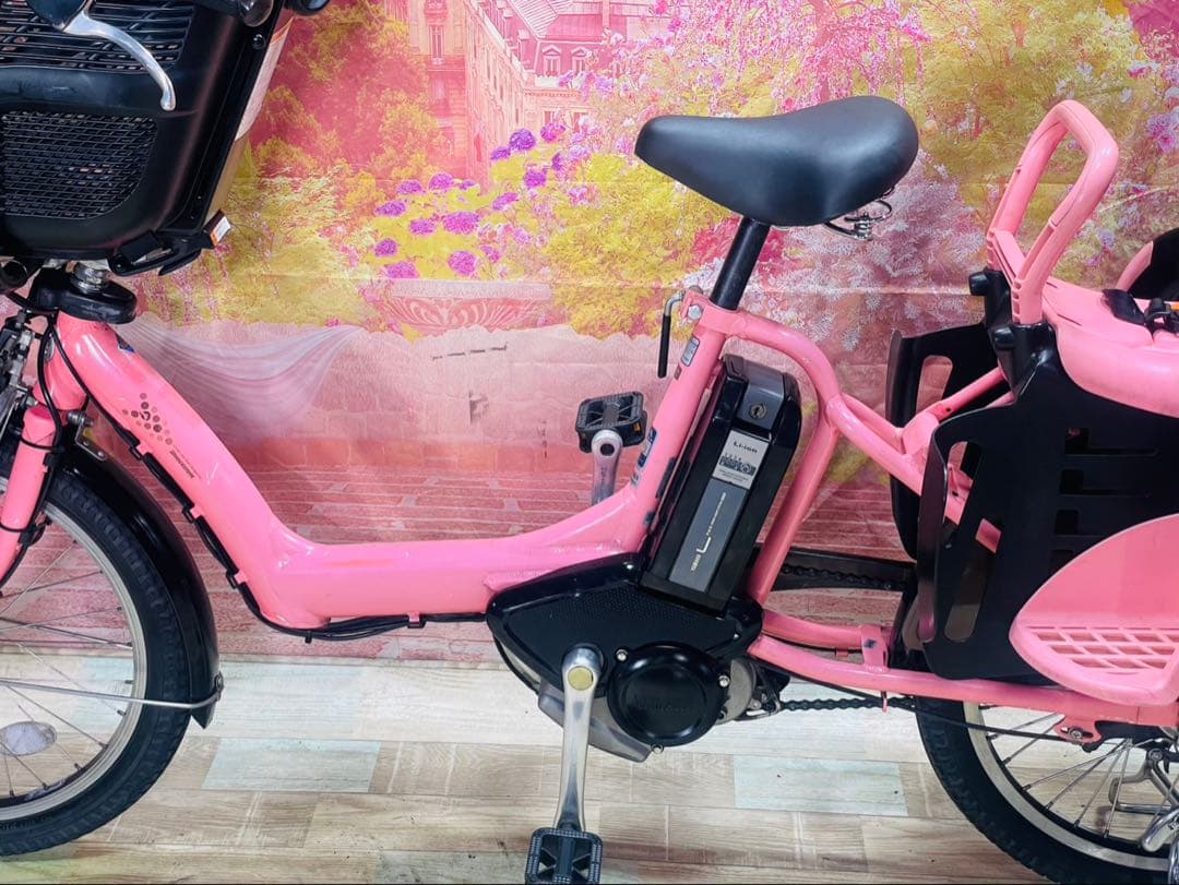 ZK3460 電動自転車 ブリヂストン アンジェリーノ 子供乗せ 20インチ