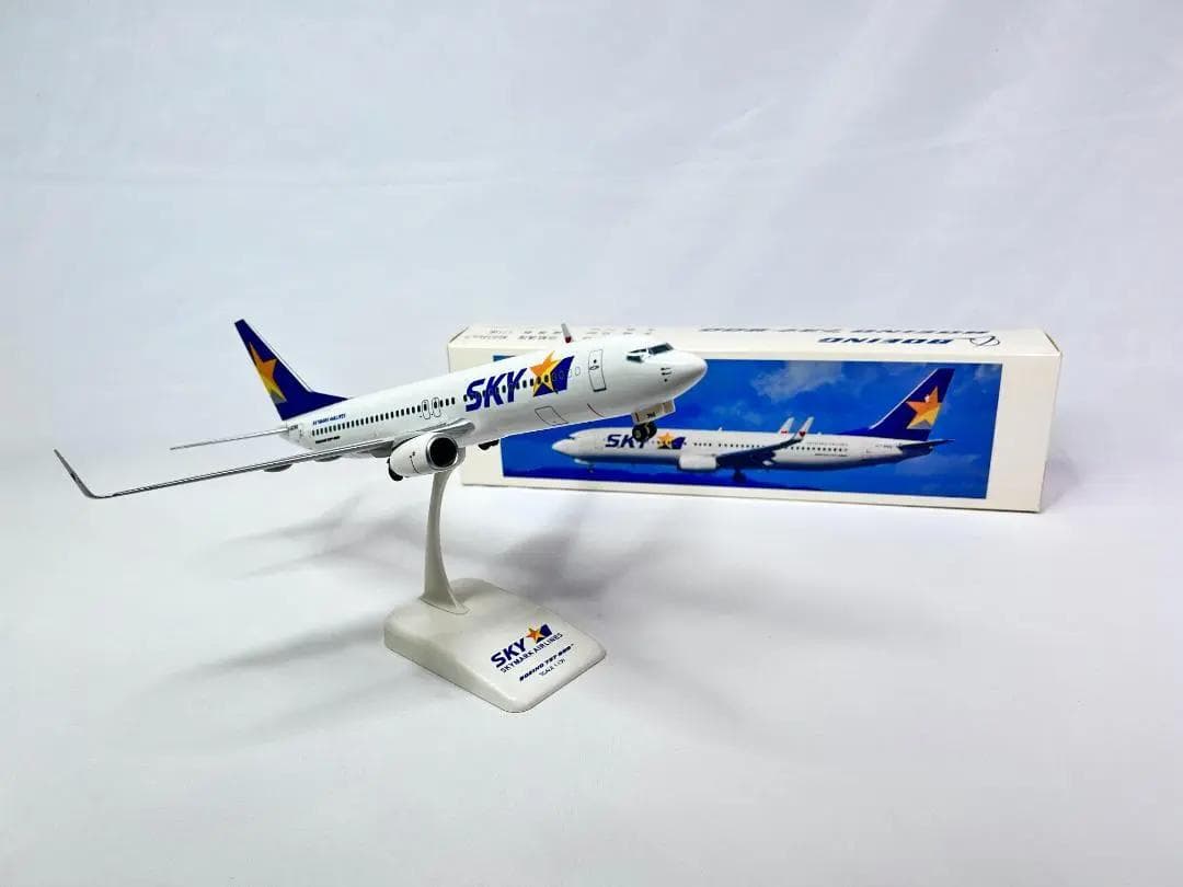 SKY MARK / スカイマーク｜B737-800｜1:130｜JA73NQ 1/130 B737-800 スカイマーク 創業20周年 JA73NQ＊ブリスター＆外箱欠