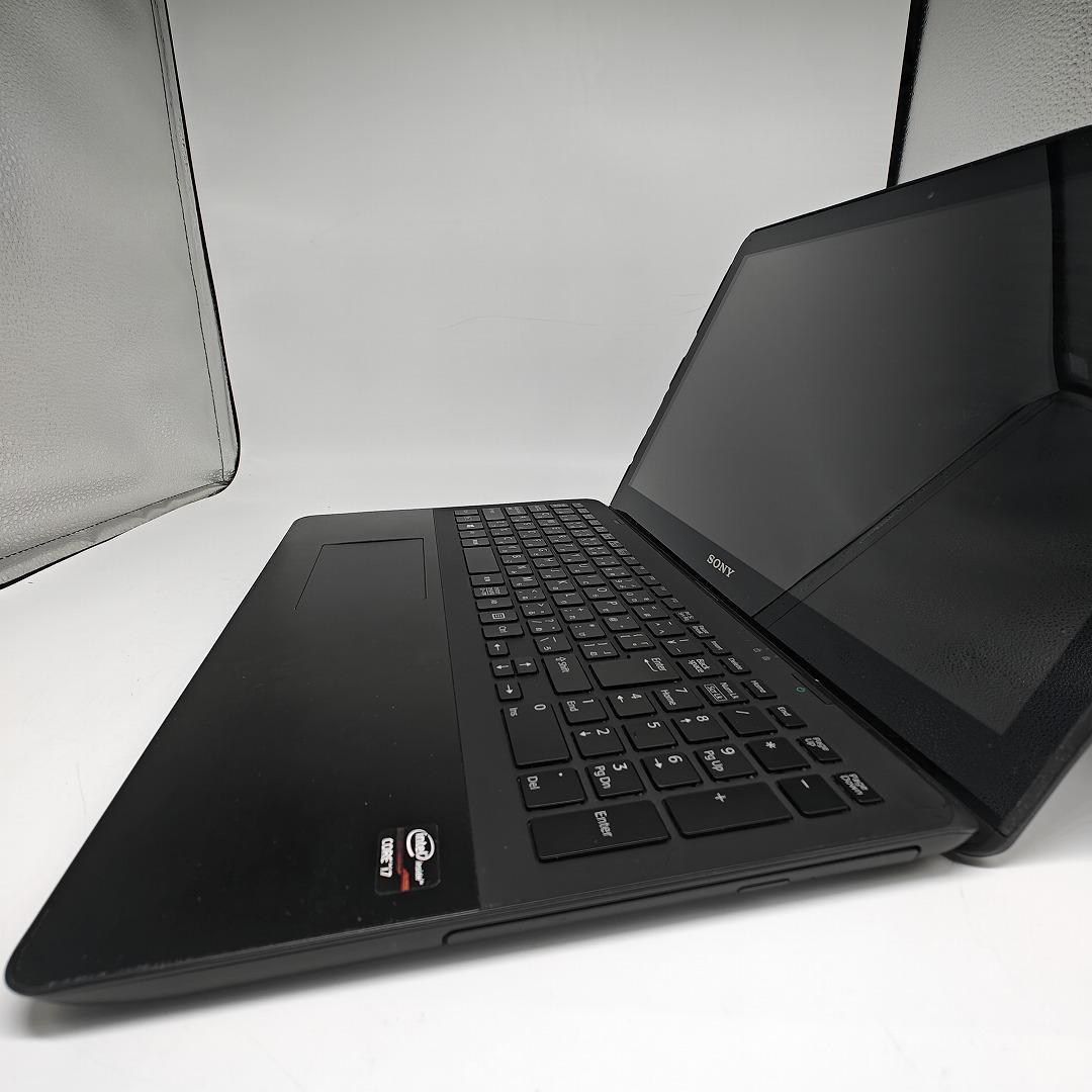 VAIO】SVF 爆速i7 新品SSD256GB 8GB ブラックノートPC