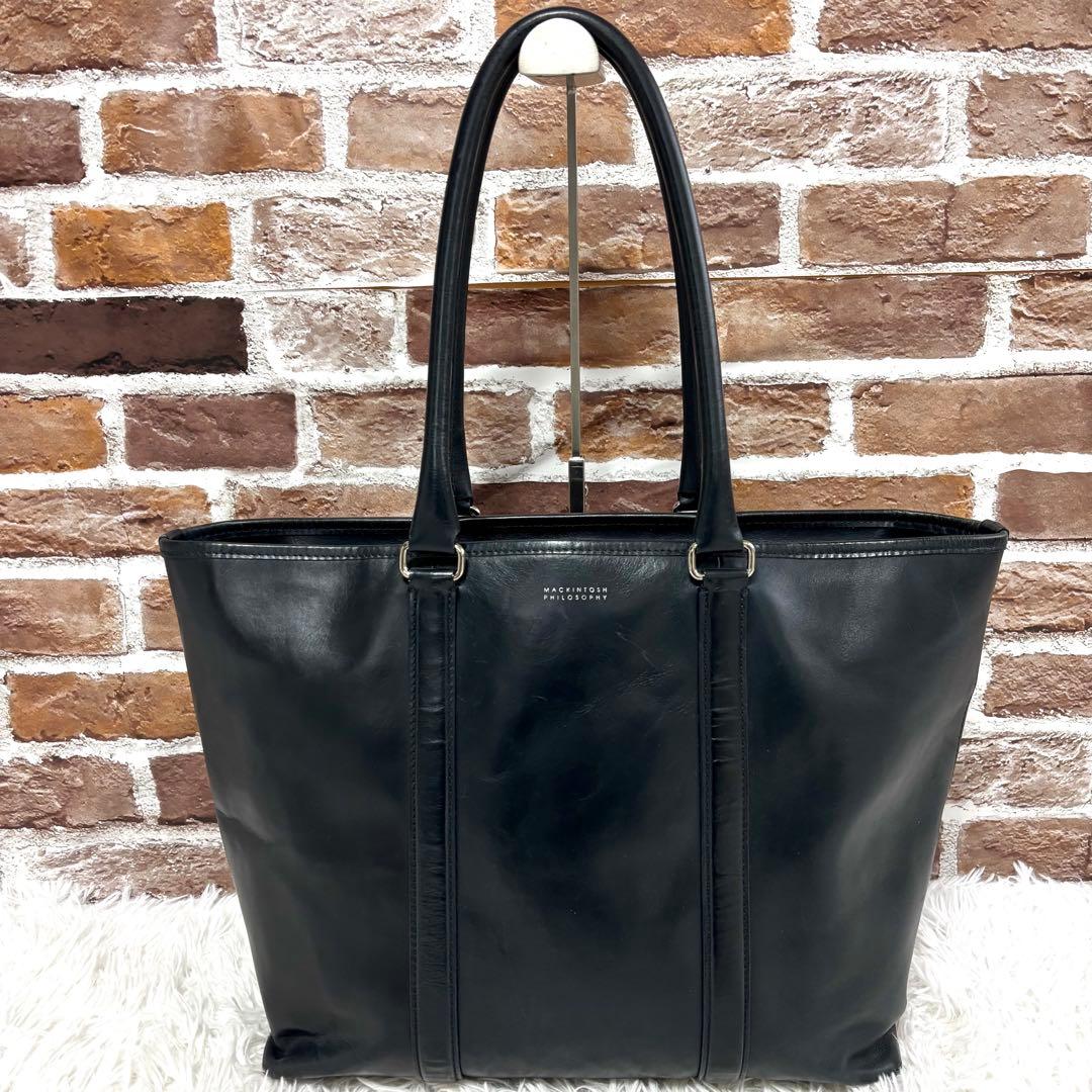✨人気レア✨マッキントッシュ A4可 トートバッグ ビジネスバッグ ブラック革 楽天市場】【最大46倍 2/25限定】 ノベルティ付 マッキントッシュ