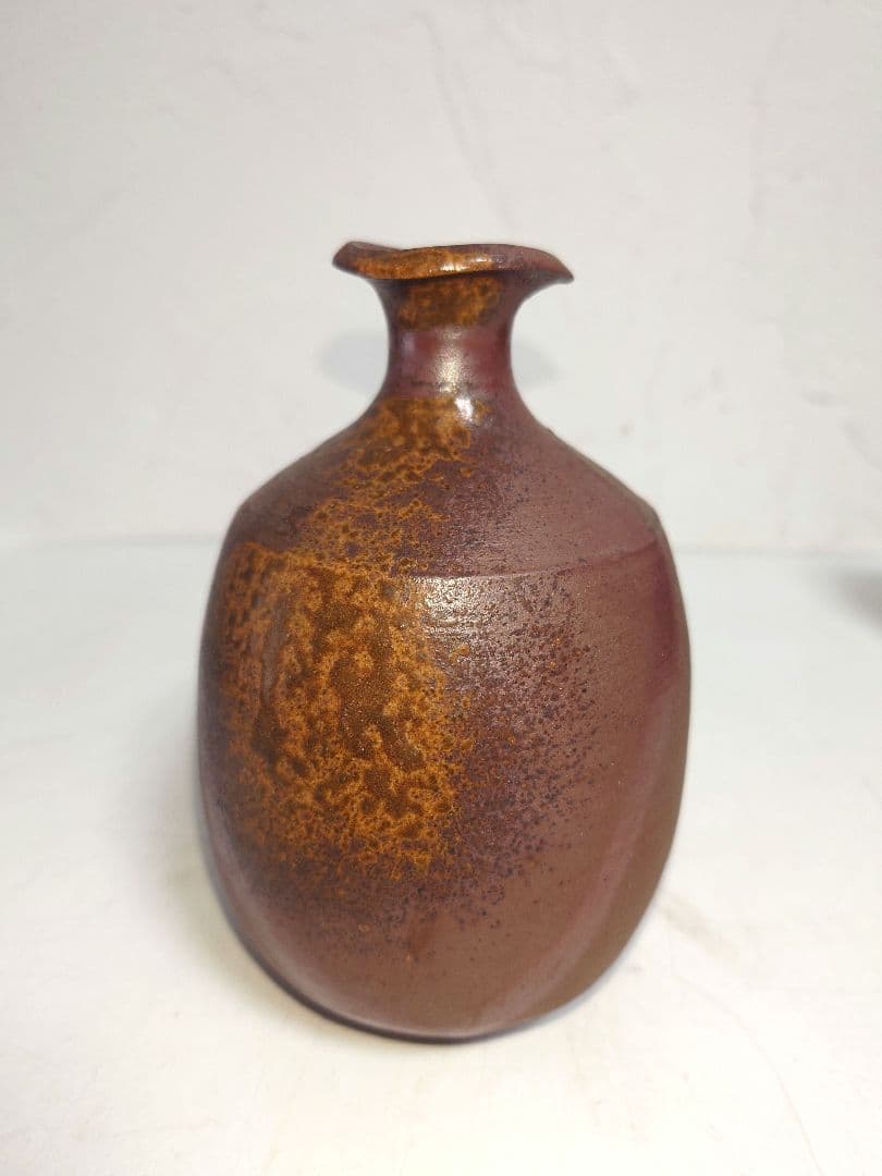 4本】備前焼 徳利 花瓶 一輪挿し 陶器 伝統工芸品 作家 茶道 華道 花器